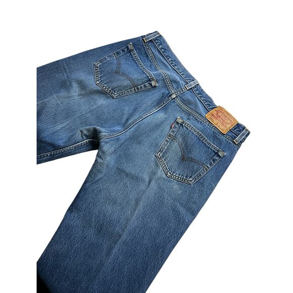 Levi's  501XX Blue Denim Jeans Mens 38x33 (Fits 34x30)  Made in USA Vintage 90s - Picture 9 of 15